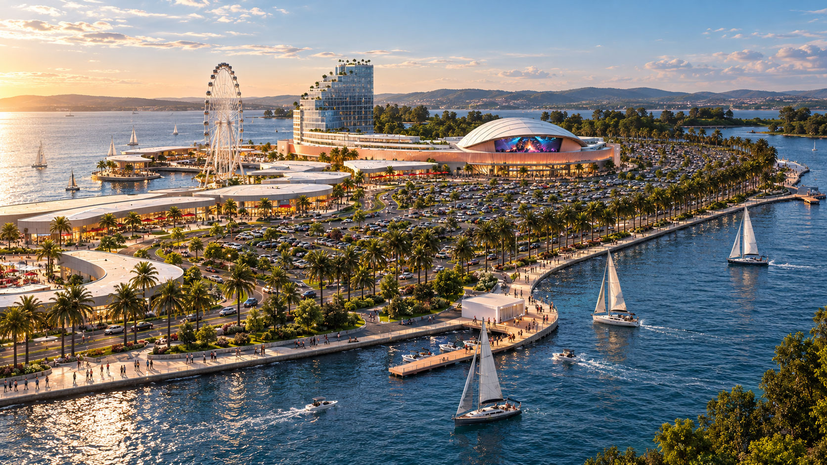 Visualización 3D de casino