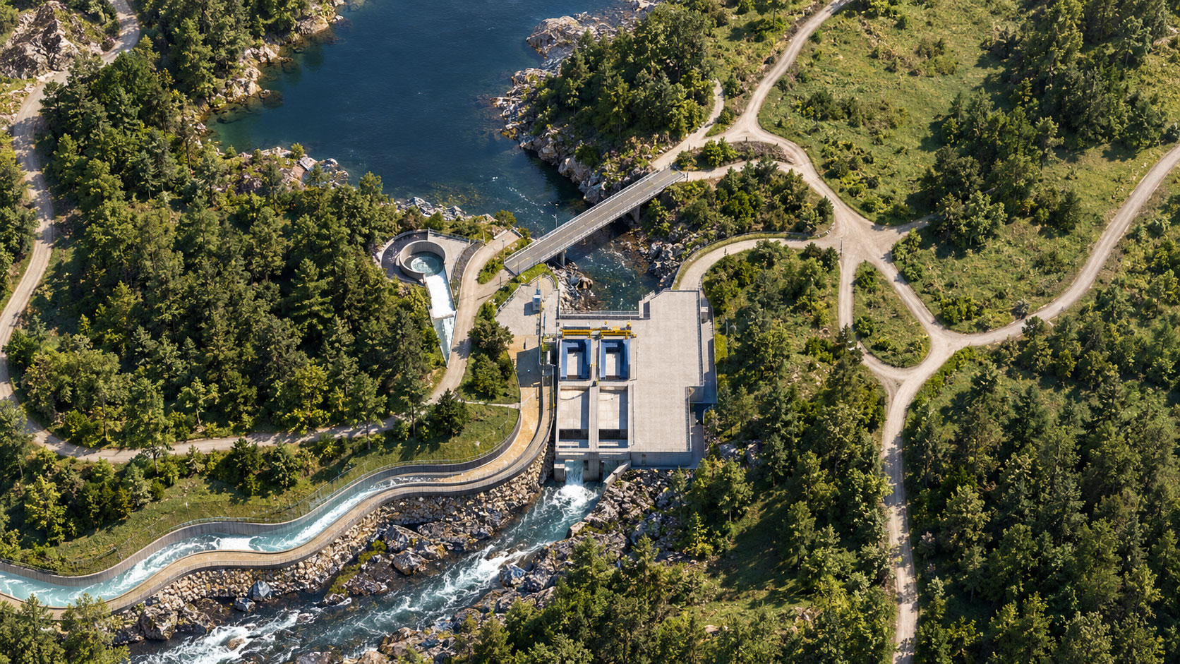 Visualización 3D de proyecto de energía y minería
