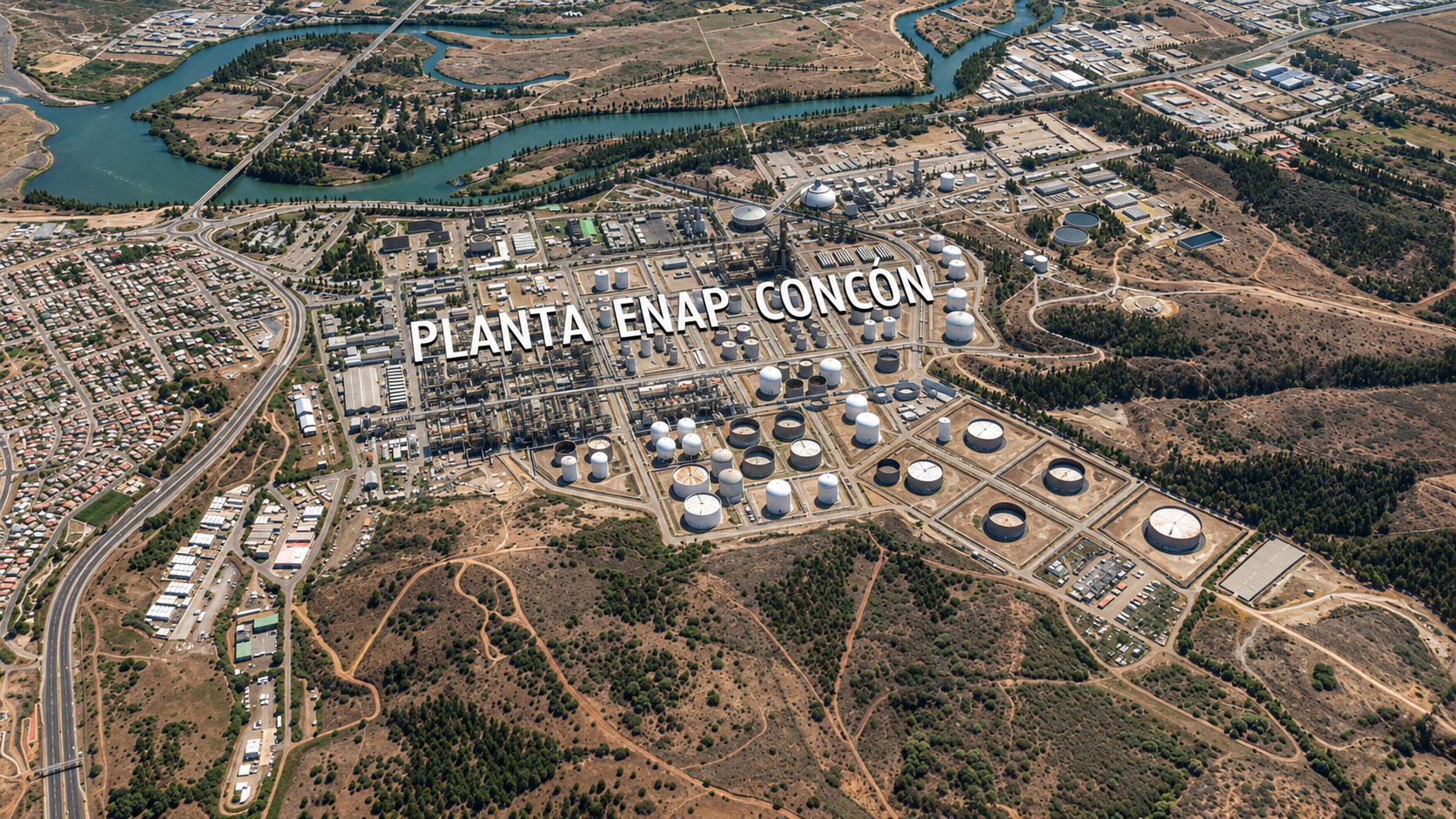 Visualización 3D de proyecto de energía y minería