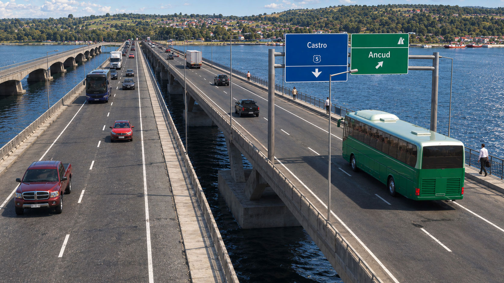 Visualización 3D de proyecto de infraestructura