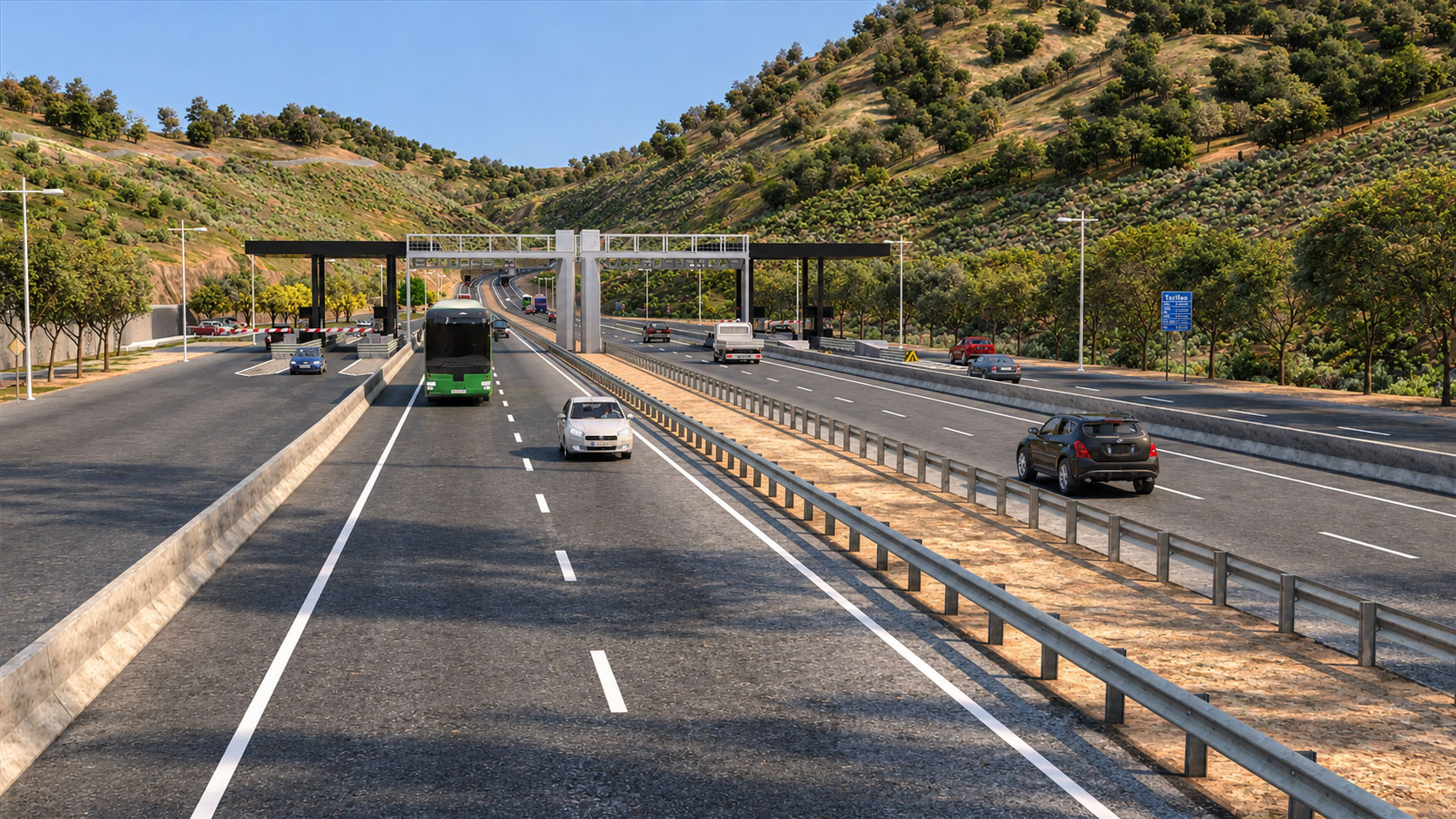 Visualización 3D de proyecto de infraestructura