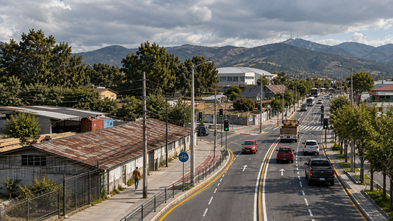 Visualización 3D de proyecto de infraestructura