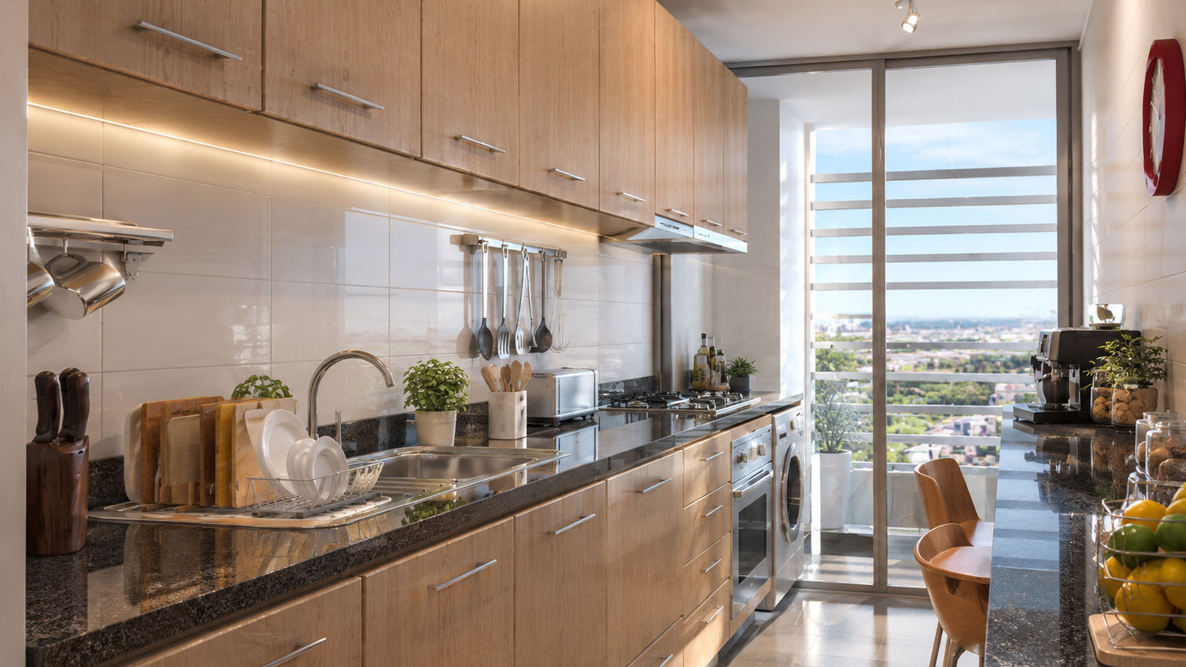 Visualización 3D de proyecto inmobiliario