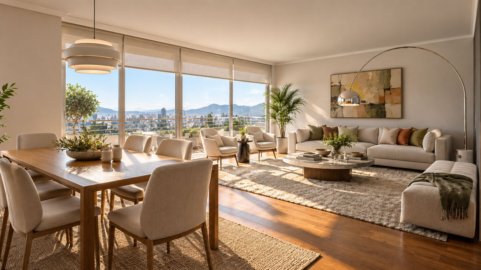 Visualización 3D de proyecto inmobiliario