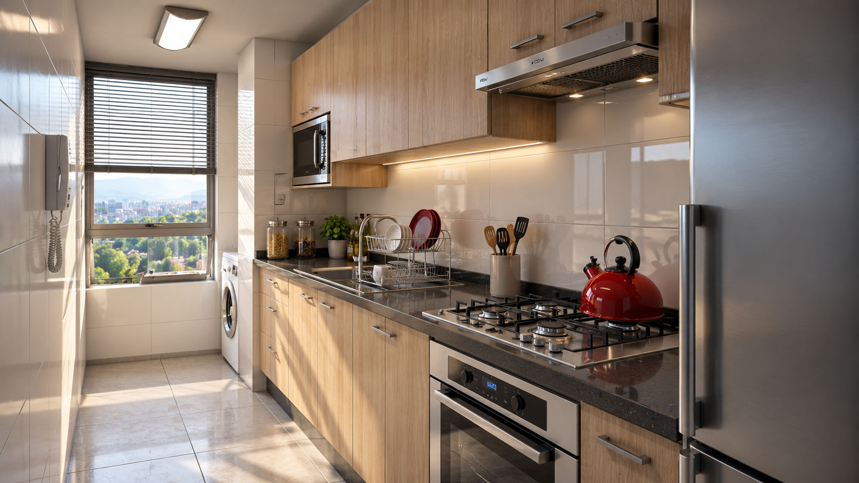 Visualización 3D de proyecto inmobiliario