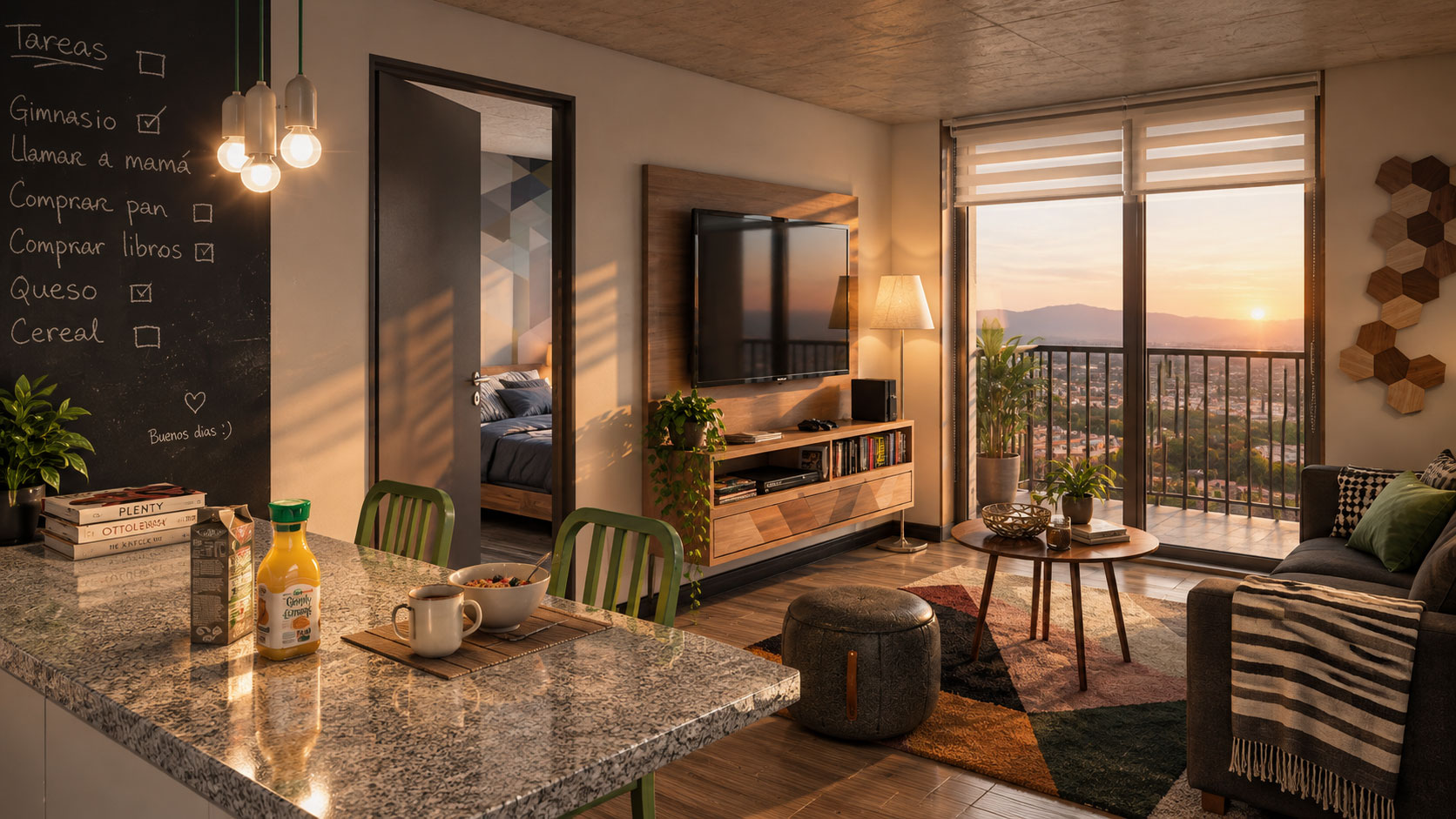 Visualización 3D de proyecto inmobiliario