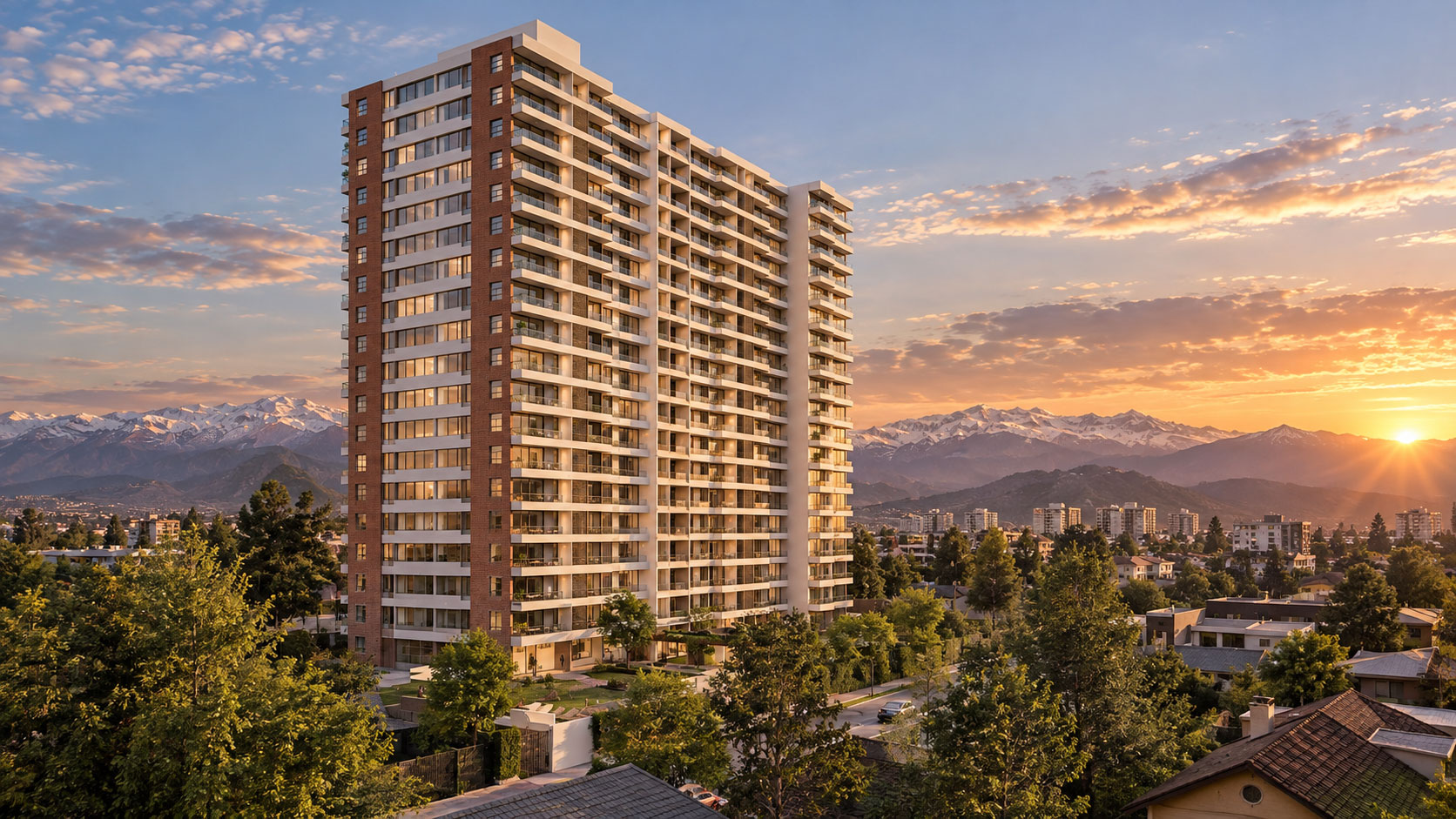 Visualización 3D de proyecto inmobiliario