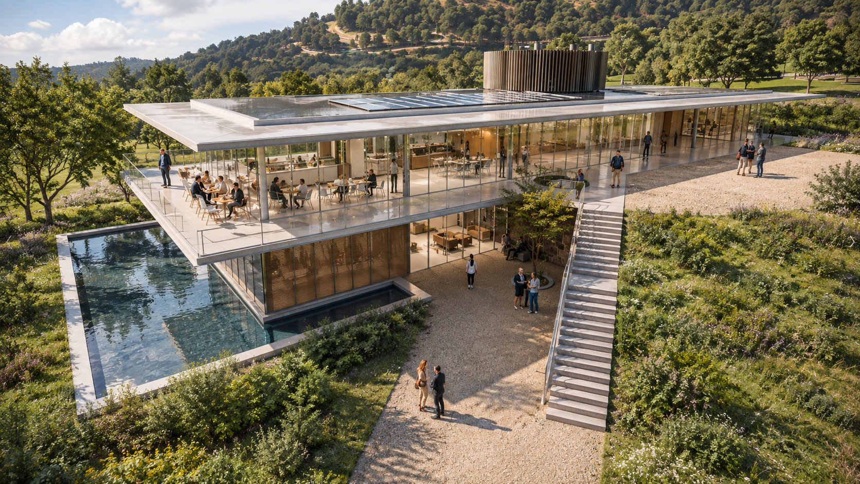 Visualización 3D de proyecto inmobiliario