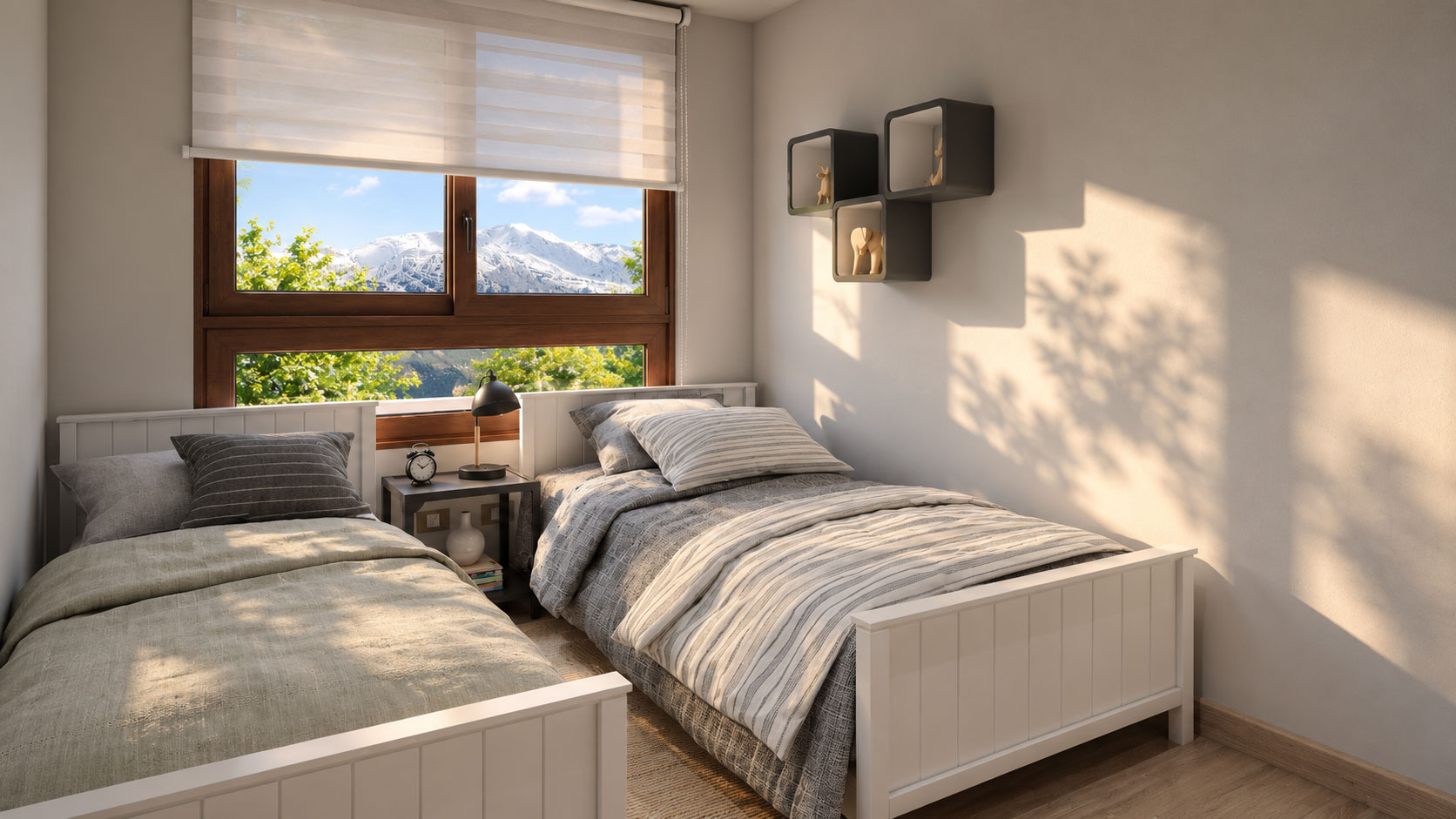 Visualización 3D de proyecto inmobiliario