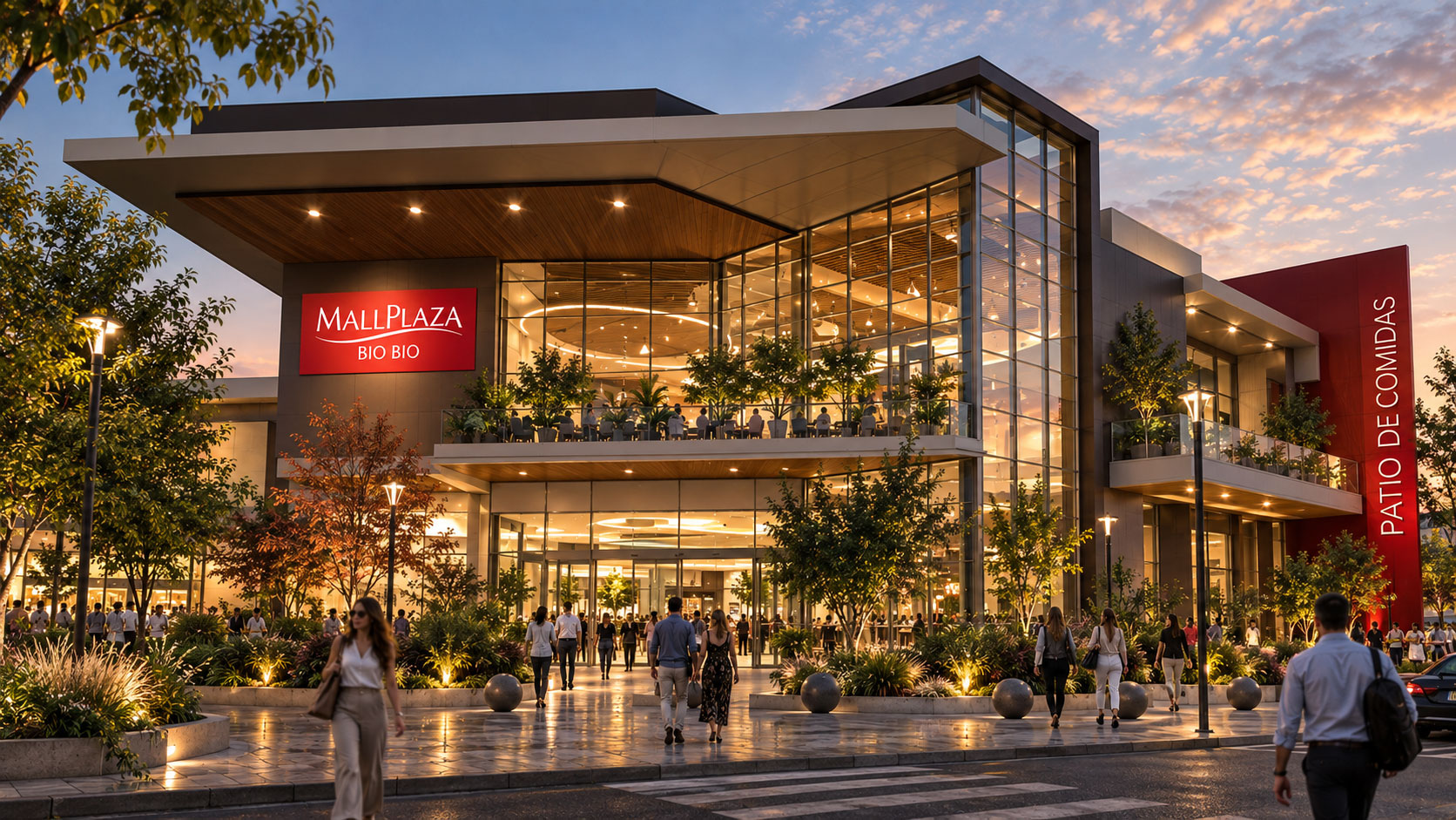 Visualización 3D de proyecto retail