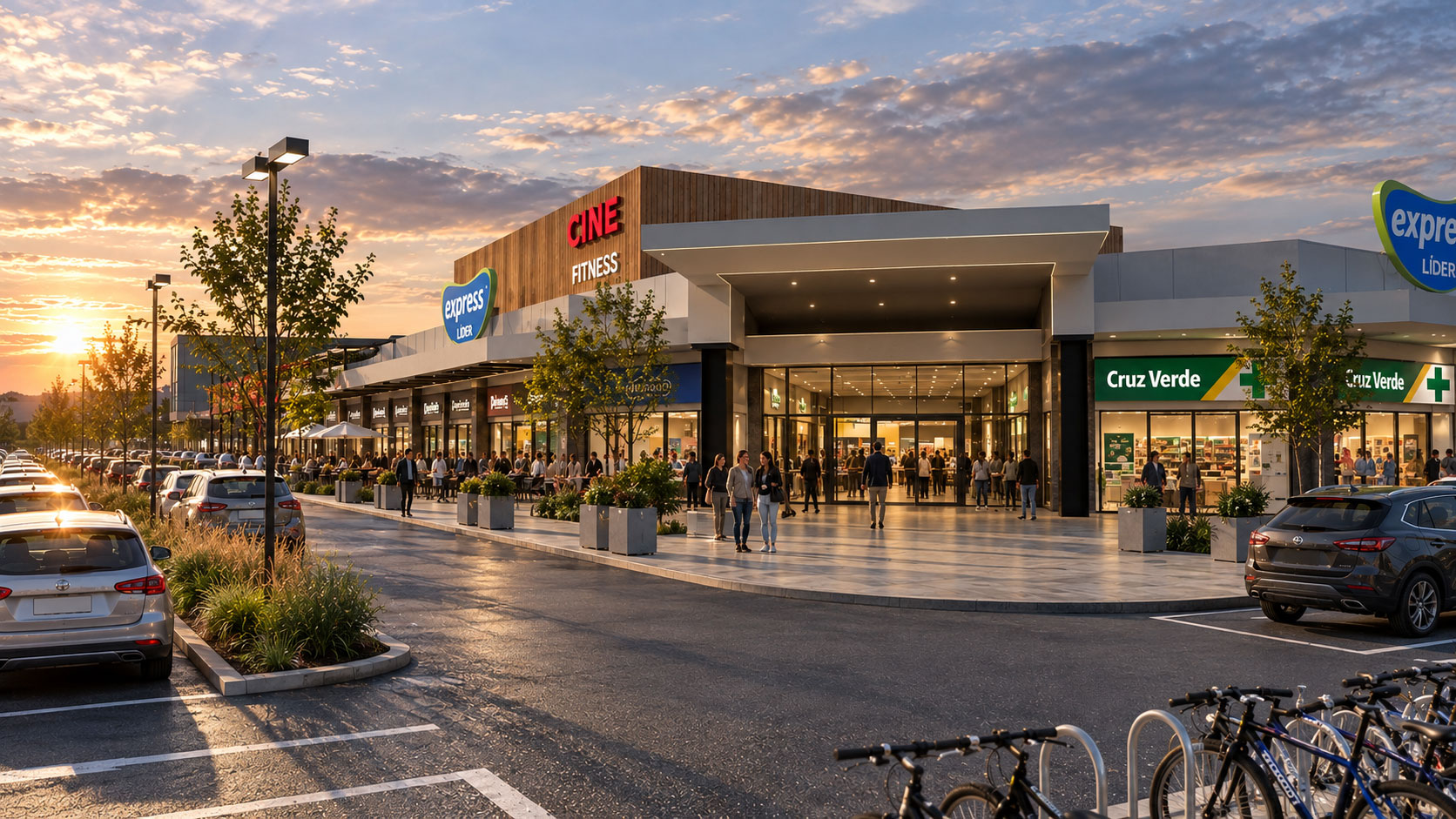 Visualización 3D de proyecto retail