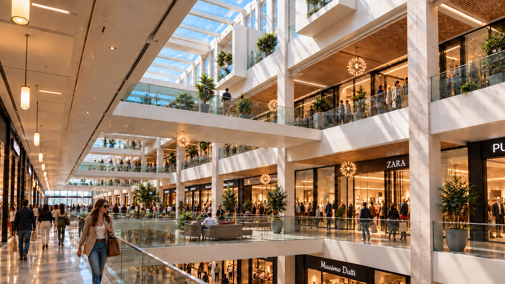 Visualización 3D de proyecto retail