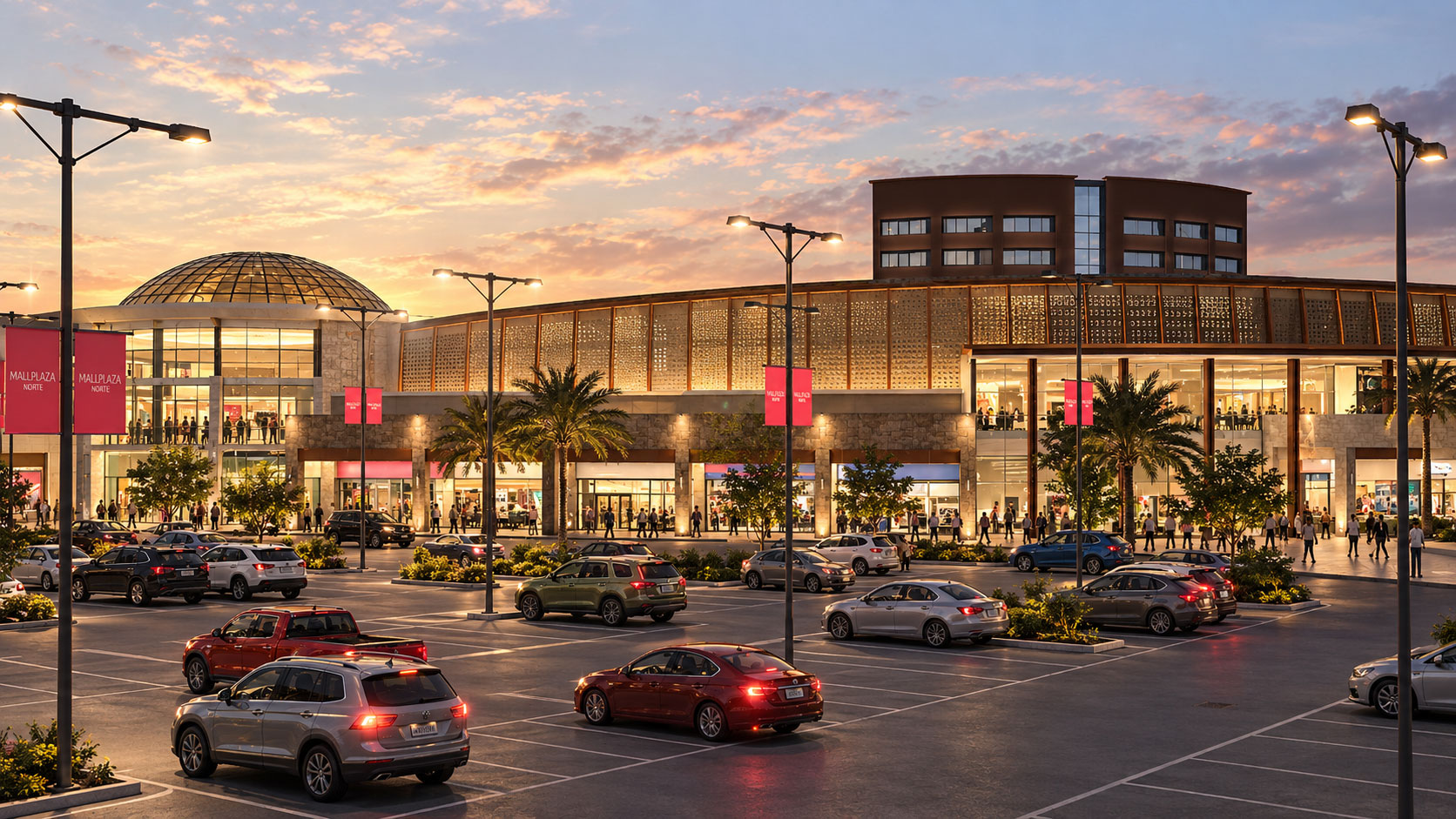 Visualización 3D de proyecto retail