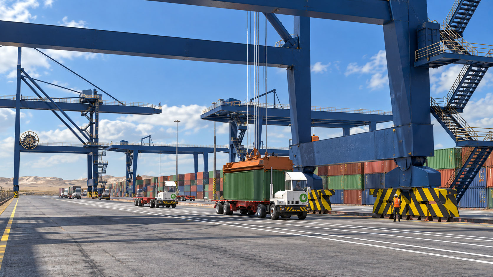 Visualización 3D de proyecto de transporte